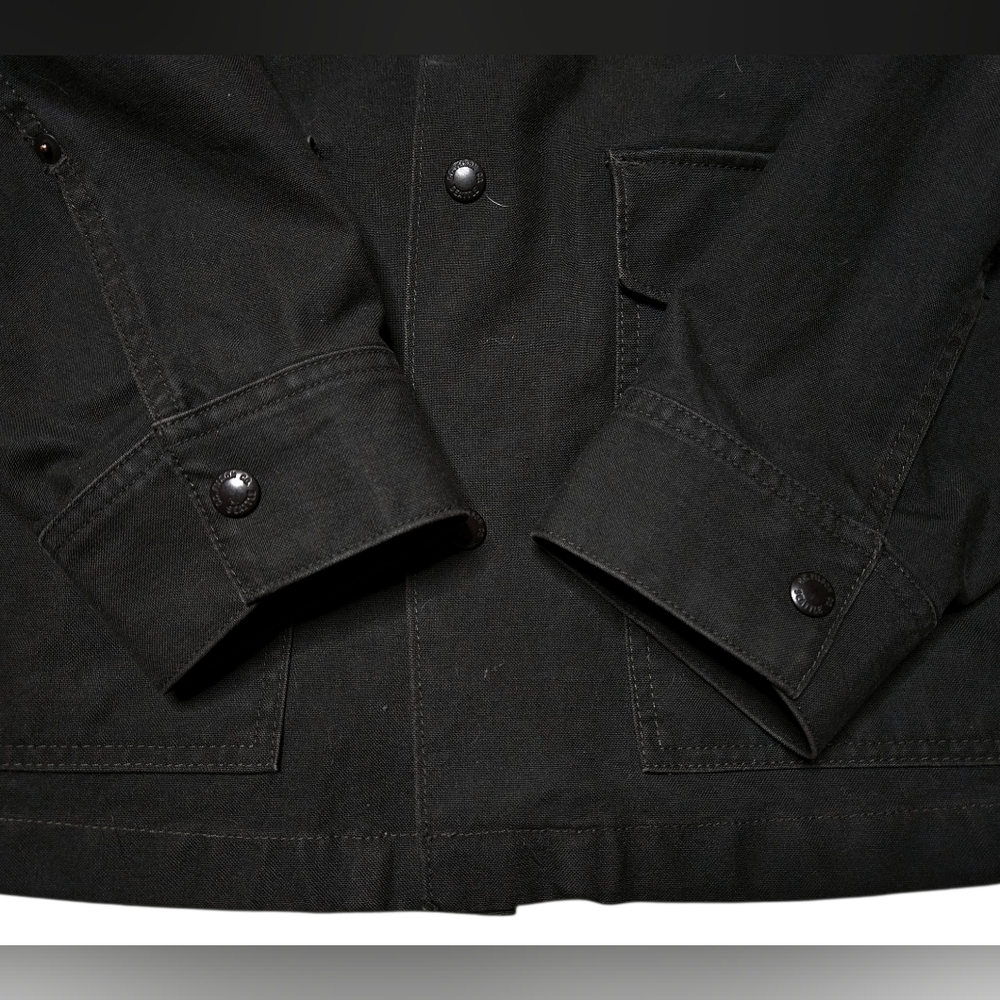 Filson | Tin Cloth Cruiser Jacket | Raven Black | Mens | XL - Picture 10 of 16